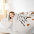 thumbnail image 3 of Erosebridal Cute Capybara Twin Comforter Sets,Kawaii Fruit Orange Print Bedding Set For Capybara Lovers ,Reversible Gray 2pcs, 3 of 7
