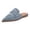 Blue, variant on Womens Classic Backless Slip On Mule Flats Pointed Closed Toe Comfortable Casual Walking Slide Shoes Size 11 Snakeskin