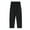 B-Black, variant on Wyobmus Mens Ice Silk Pants Casual Solid Color Cargo Pockets Quick Dry Elastic Waist Lounge Pants A-Black