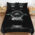 thumbnail image 6 of Tool Band Bedding Sets Comfort 3 Pieces Bedding Set 1 Duvet Cover + 2 Pillowcase Decorative Bedding 86"x70", 6 of 8