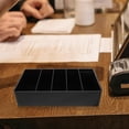 thumbnail image 4 of OFFIGAM Cash Drawer Tray Black Cash Holder with Multiple Compartments for Restaurant and Store Use, 4 of 8