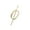 C, variant on Elegant Minimalist Metal Hair Clip Barrette and Styling Stick Accessory for Women