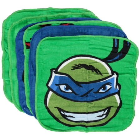 Nickelodeon™ Teenage Mutant Ninja Turtles Wash Cloth 6 pc Pack