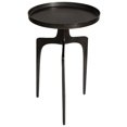 thumbnail image 3 of Uttermost Kenna Contemporary Aluminum Accent Table in Antique Bronze, 3 of 5