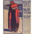 thumbnail image 3 of Maynard Dixon 20x24 Black Modern Framed Museum Art Print Titled - Sunset Magazine, October (1902), 3 of 5