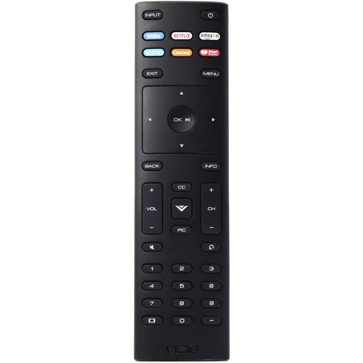 Vizio OEM Remote Control (XRT136) for Select Vizio TVs (Refurbished ...