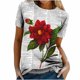 thumbnail image 4 of Tops de moda para mujer, divertidas camisetas informales holgadas con estampado, blusa, camisa estampada Fridja gope3311, 4 of 9