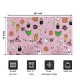 thumbnail image 5 of Pink Halloween Elements Pattern Door Rugs,Washable Non Slip Door Mats Indoor,Decorative Door Mats,Entry Mat Indoor for Entrance,Bedroom,Kitchen,Bathroom,17"x30", 5 of 6