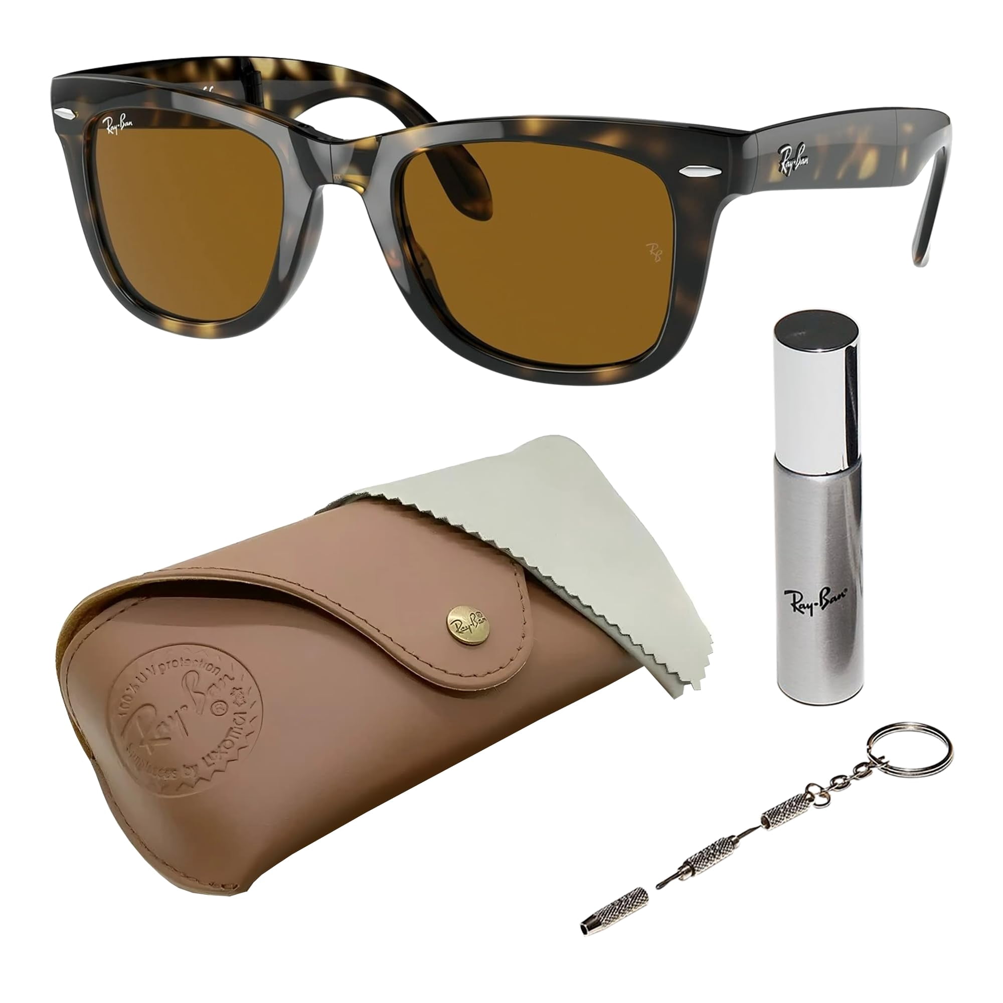 Ray Ban Original Wayfarer Bio Acetate Green Unisex Sunglasses