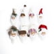 thumbnail image 4 of Colgante Decoraciones para árboles de Navidad Bolsas para cubiertas de botellas de vino Navidad Santa Elf Doll Cena de champán Decoración de año nuevo Speravity JR0763-06, 4 of 7