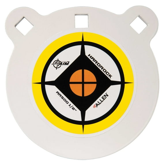 Ez Aim 6" Hardrock Ar500 Steel Gong Shooting Target, 4.2 Lbs., Multi