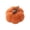 Orange, variant on QLUEWX Mini Curly Plush Pumpkin Ornament, 3.54 Inch Soft Faux Pumpkin with Leaf & Stem, Small Stuffed Pumpkin Table Decor for Fall Harvest Thanksgiving Halloween Home Mantel Basket Arrangement