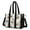 Football Equipment Checkered, variant on Teacher Tote Bag,Football Helmets with Bows Pattern Teacher Utility Tote Bag,Large Work Tote Bags for Women with Multiple Pockets,Top Zipper Closure,13.8x10.6x6.7 Inch