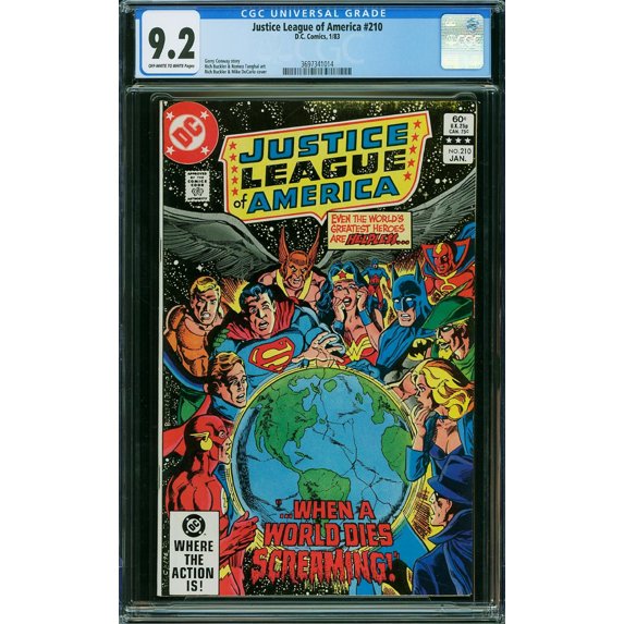 Justice League of America #210 - CGC 9.2 Comic Book