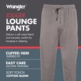 thumbnail image 4 of Wrangler Sleep Jogger CVC Jersey Ankle Pajama Bottoms Sleep Pants for Men, S-2XL, 4 of 7