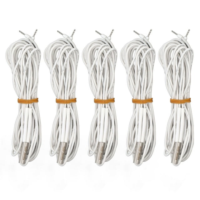 cartuchos calentadores de repuesto de acero inoxidable de 24 V y 60 W para impresora 3D, 1 metro (3,3 pies)