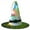 🔥 Green_New, variant on KITTEHIGM Glowing LED Witch Hat for Kids and Adults Halloween Costume Party Dance Up Hat with Light Up Feature for Cosplay and Trick or Treat