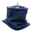 thumbnail image 1 of BELOVING Winter Fleece Neck Gaiter Windproof Scarf Wrap for Running Motorcycle Hiking Navy, 1 of 9