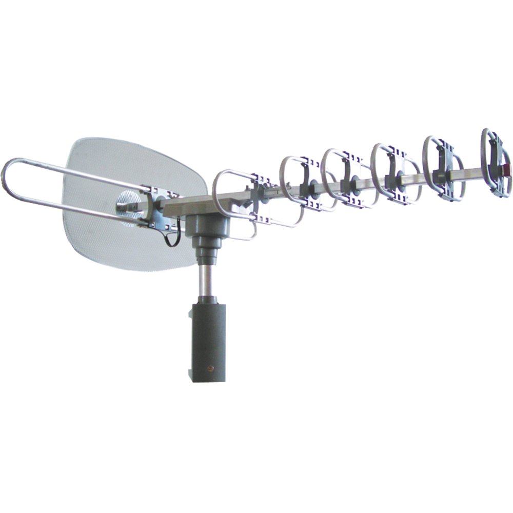 Naxa NAA351 HighPowered Amplified Motorized Outdoor ATSC Digital TV