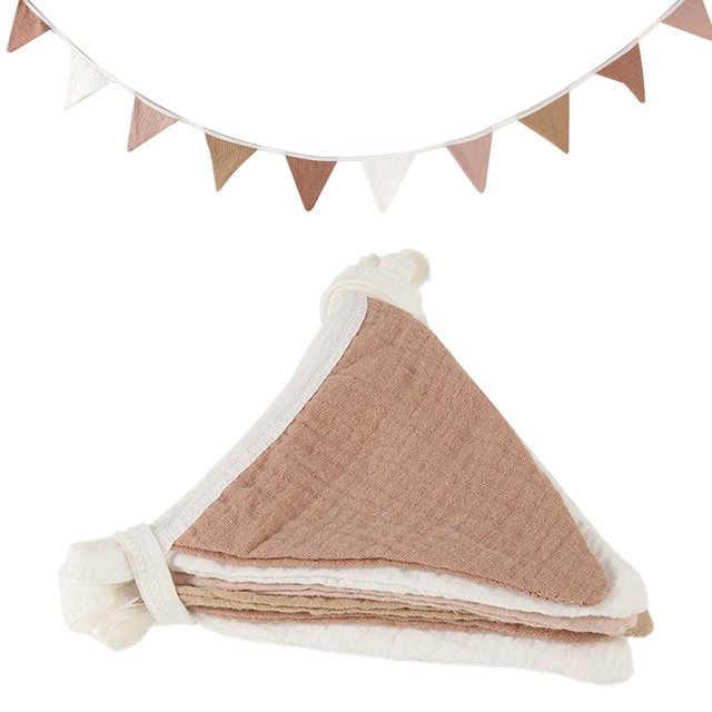 Cotton Decorative Item, Reusable for Celebrations, 255cm/100.39inch, Colorful, Handmade Texture