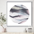 thumbnail image 2 of Designart ' Circle Marble II ' Modern Geometric Framed Canvas, 2 of 3