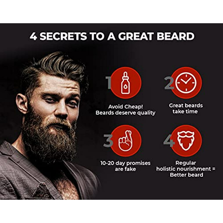  BEARDO Beard and Hair Growth Oil 50ml : Beauty & Personal Care