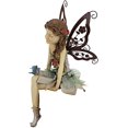 thumbnail image 3 of Estatua Fannie the Garden Hada Sentada, 21 cm, Poliresina, Paleta de Colores, 3 of 5