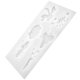 thumbnail image 3 of KAKOWELY Molde de silicona antiadherente para llavero, molde para colgante, molde de fundición con forma de criatura, 3 of 4
