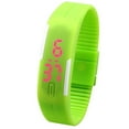 thumbnail image 2 of Flmtop 2Pcs Unisex Fashion Silicone Red LED Sports Bracelet Touch Digital Wrist Watch, 2 of 8