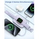 thumbnail image 4 of Power Bank RORRY Púrpura con Cables Integrados para Apple Watch e iPhone, 4 of 6