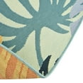 thumbnail image 3 of Unique Loom Outdoor Botanical Collection Area Rug - Limahuli (7' 10" Round Multi/Blue), 3 of 5