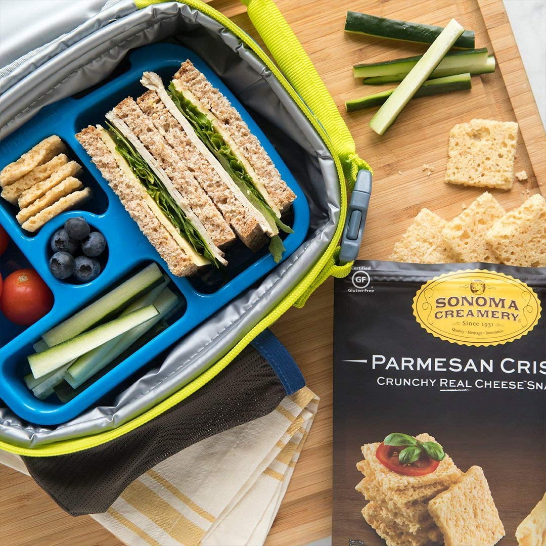 Sonoma Creamery Cheese Crisps, Parmesan, | Savory Snack Cracker | High Protein | Low Carb | Gluten Free | Wheat Free, 10 oz (Pack of 3)