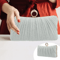 thumbnail image 3 of Bolso Mujer Bandoleras Cena De Gala Bolsa Xtellar plateado, 3 of 4