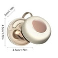 thumbnail image 5 of Vggrvlo 2025 Newest Wireless Earbuds Bluetooth 5.3 Headphones with Microphone Noise Canceling Lightweight Over-Ear Buds with Earhooks Long Battery Life for Travel Office Home, 5 of 7