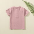 thumbnail image 6 of TOWED22 Boys Short Sleeve Tops Crew Neck Graphic T-Shirts Truck Print Cotton Tees(Pink,5-6 Y), 6 of 6