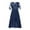 Black, variant on MuXiKeJi Women's Boat Neck Lace Mother of The Bride Dress with 3/4 Sleeves Chiffon Evening Dress Embroidery Lace Chiffon Dress Tea Length Dress