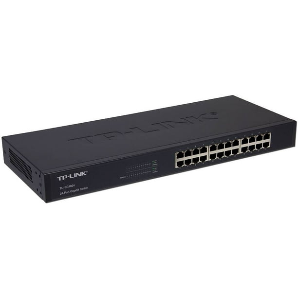 Switch Tp-Link TL-SG1024 de 24 puertos 10/100/1000Mbps para montaje en rack