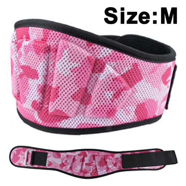 Cinturón de levantamiento de pesas de camuflaje EVA para hombres y mujeres, soporte de espalda para culturismo y fitness para entrenamiento cruzado, sentadillas y estocadas