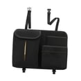 thumbnail image 4 of Organizador de asiento trasero para coche, porta pañuelos, multifuncional, para mantener el coche ordenado, liberación rápida Negro, 4 of 9