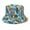 25_Green, variant on Lroveb Women Men Bucket Hats Casual Summer Printed Outdoor Double Sided Flat Top Sunshade Hat Sun Hat