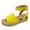 Yellow, variant on 2026 ! Womens Clothes asdoklhq Sandals for Women Woman Summer Sandals Open Toe Casual Platform Wedge Shoes Casual Canvas Shoes Camouflage 37