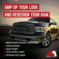 thumbnail image 4 of AMERICAN MODIFIED Armor Grille w/Off Road Lights for 13-18 Dodge Ram 1500, 4 of 13