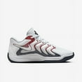thumbnail image 3 of Nike Mens KD17 Basketball Sneakers Color White/University Red/Obsidian Size 10, 3 of 4