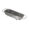 thumbnail image 1 of Rustproof Stainless Steel Expandable Sink Drainer Dish Rack Adjustable Kitchen Organizers for Utensils XL, 1 of 4