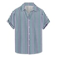 thumbnail image 2 of Styesk T-Shirts pour Hommes Chemise à Manches Courtes Imprimée Col Rabattu Haut/chemise, 2 of 5