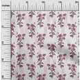 thumbnail image 2 of oneOone Rayon Dark Magenta Fabric Asian Block Craft Projects Decor Fabric Printed By The Yard 56 Inch Wide, 2 of 4