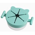 thumbnail image 1 of 1 unidad - Recipiente de silicona for snacks con tapa antiderrames, vaso desmontable de acero inoxidable for snacks de bebé, 1 of 2