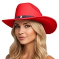 thumbnail image 1 of Western Style Western Cowboy Hat for Casual Home Leisure Unisex Adult Riding Accessory Classic Design, 1 of 4