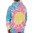 thumbnail image 2 of Sherrylily Unisex Kids Tie Dye Sweatshirt Boys Girls Hooded Kangaroo Pocket Pullover Hoodies, 2 of 3