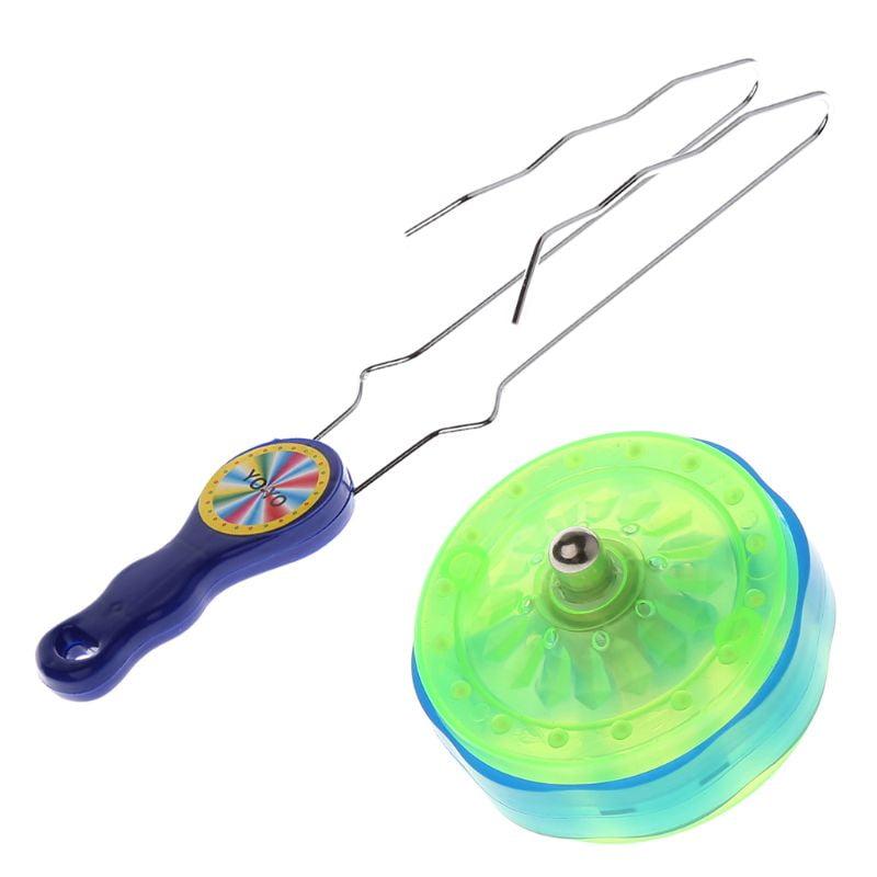 ZOYONE Colorful LED Flashing Magic Rail Rolling Flywheel Ball Toy For Kids  Gifts 